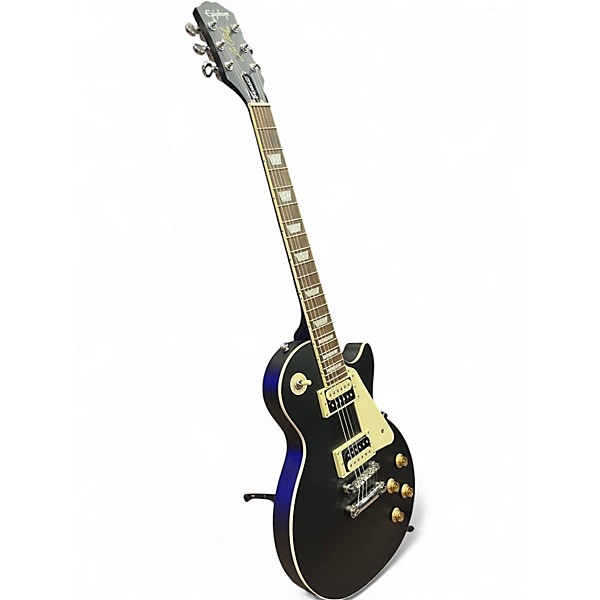 Used Epiphone Les Paul Classic Black and White Solid Body Electric Guitar