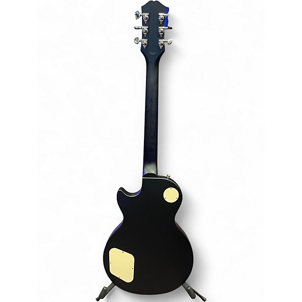 Used Epiphone Les Paul Classic Black and White Solid Body Electric Guitar