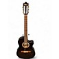 Used Ibanez GA35TCE-DVS BLACK Classical Acoustic Electric Guitar thumbnail