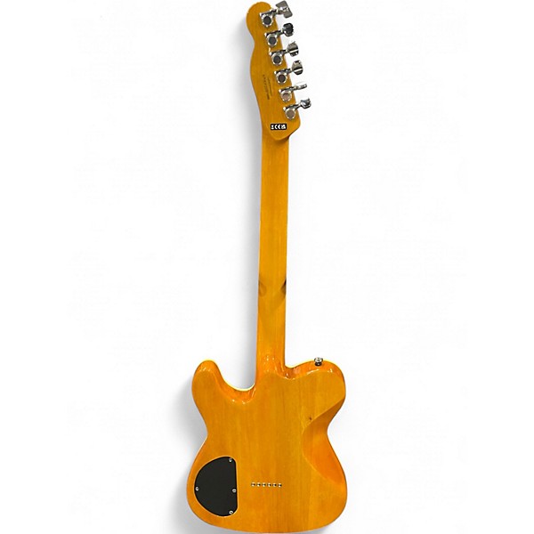 Used 2022 Fender Special Edition Custom Telecaster FMT HH Amber Solid Body Electric Guitar