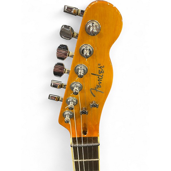 Used 2022 Fender Special Edition Custom Telecaster FMT HH Amber Solid Body Electric Guitar