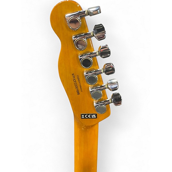 Used 2022 Fender Special Edition Custom Telecaster FMT HH Amber Solid Body Electric Guitar