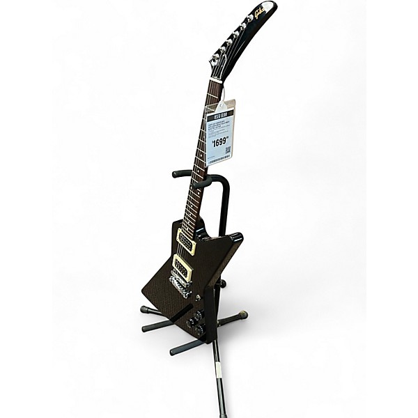 Used 2021 Gibson 80's Explorer Ebony Solid Body Electric Guitar