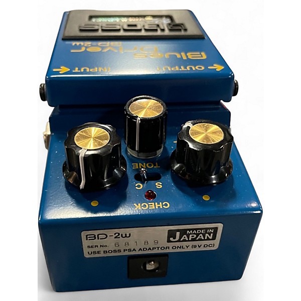 Used BOSS BD2W Blues Driver Waza Craft Effect Pedal