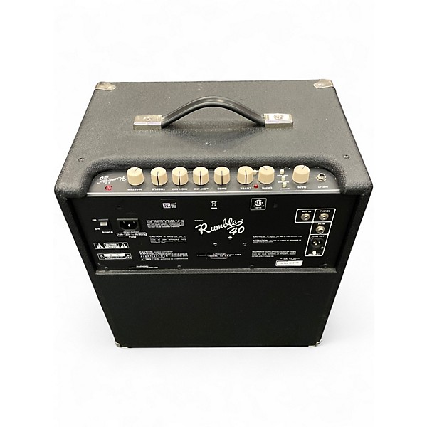 Used Fender RUMBLE 40 Bass Combo Amp