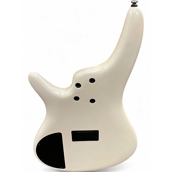 Used Ibanez SDGR Alpine White Electric Bass Guitar