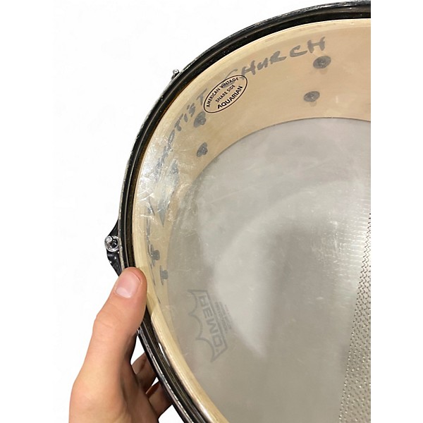 Used Pearl 14X6 SST Limited Edition Snare Black Drum