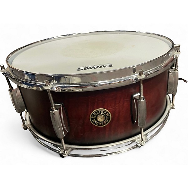 Used Gretsch 6.5X14 Catalina Maple Snare Satin Deep Cherry Burst Drum