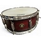 Used Gretsch 6.5X14 Catalina Maple Snare Satin Deep Cherry Burst Drum thumbnail
