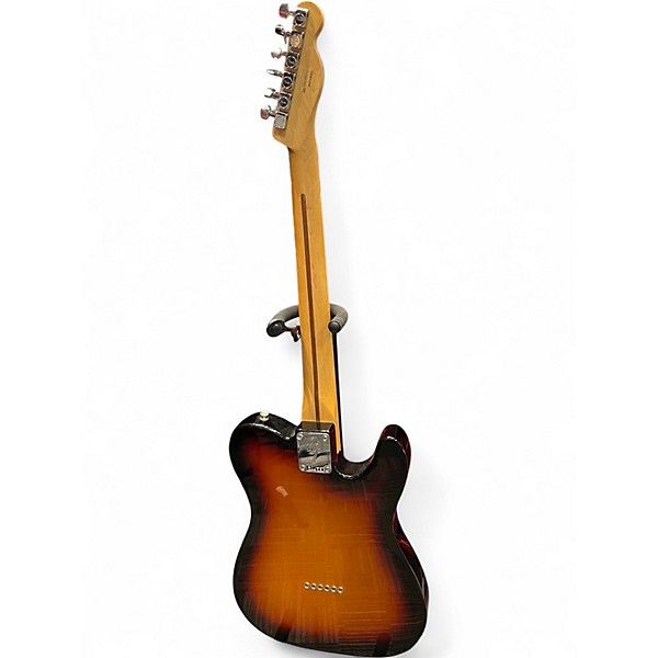 Used Fender Player Telecaster Left Handed 3 Color Sunburst Solid Body Electric Guitar