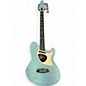 Used Ibanez talman tcm50 Faded Blue Jean Acoustic Electric Guitar thumbnail