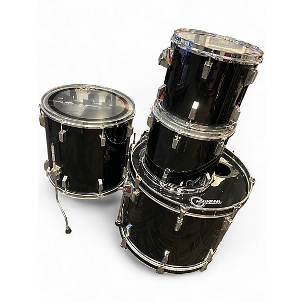 Used TAMA 4 Piece Rockstar Black Drum Kit