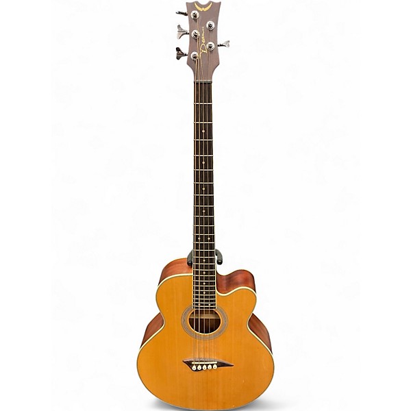 Used Dean EABC 5 String Natural Acoustic Bass Guitar