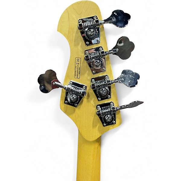 Used Harley Benton 5 string bass Natural Electric Bass Guitar