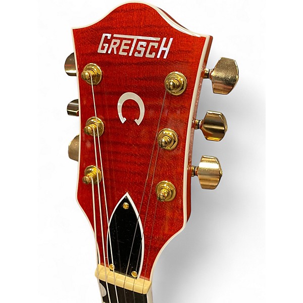 Used Gretsch Guitars Pro Nashville Orange Hollow Body Electric Guitar