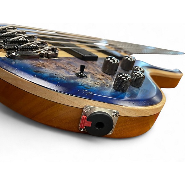 Used Ibanez BTB845B STANDARD BLUE BURST LOW GLOSS Electric Bass Guitar