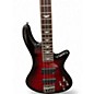 Used Schecter Guitar Research STILETTO EXTREME 4 Cherry Sunburst Electric Bass Guitar thumbnail