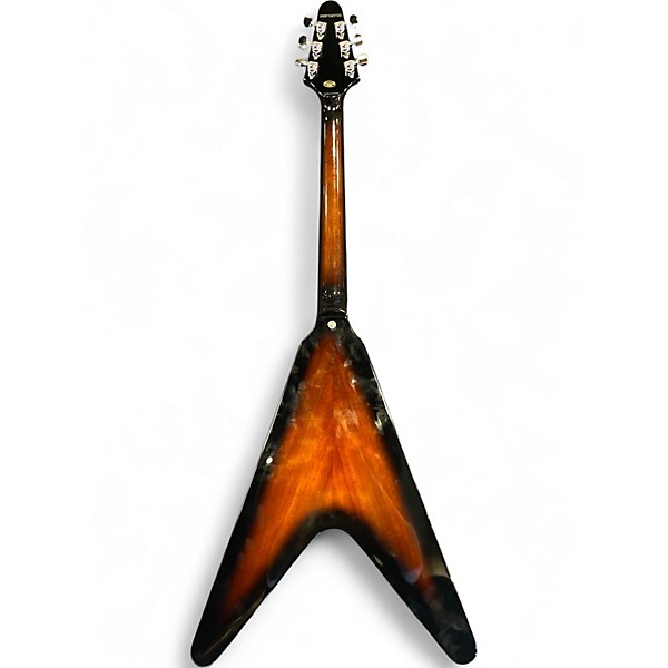 Used Epiphone Flying V Tobacco Sunburst Solid Body Electric Guitar