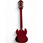 Used 2013 Epiphone SG Standard Worn Cherry Solid Body Electric Guitar