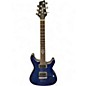 Used Ibanez SZ520QM Trans Blue Solid Body Electric Guitar thumbnail