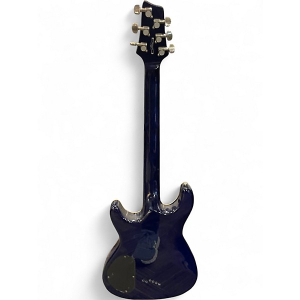 Used Ibanez SZ520QM Trans Blue Solid Body Electric Guitar