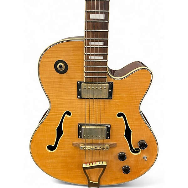 Used Stagg A300 Natural Hollow Body Electric Guitar