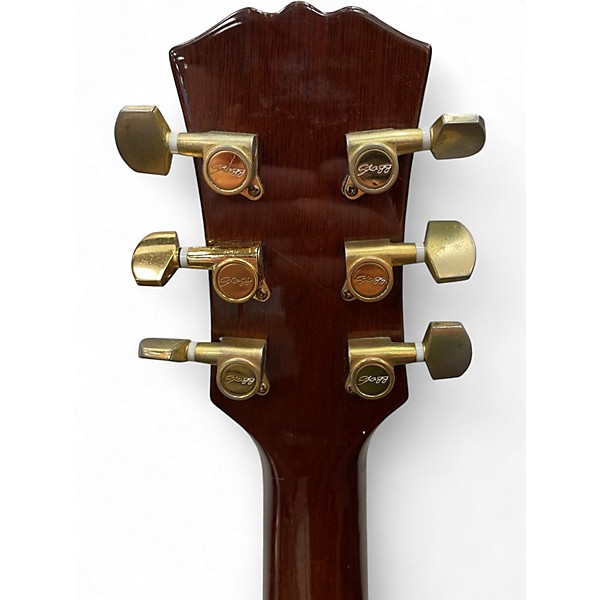 Used Stagg A300 Natural Hollow Body Electric Guitar