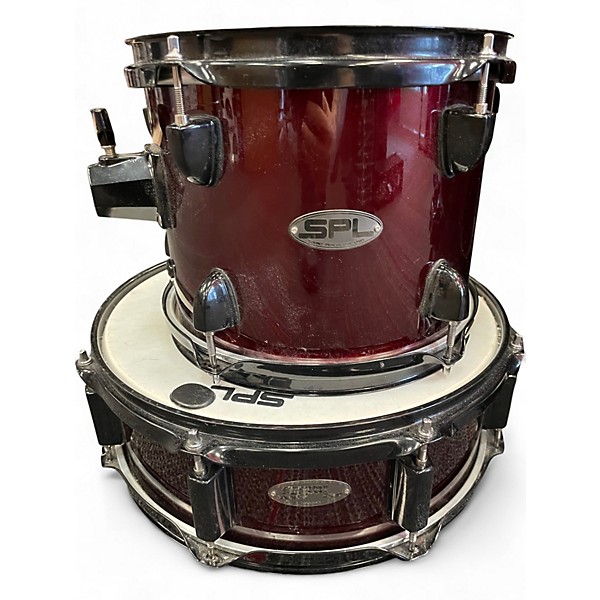 Used SPL 5 Piece Unity 5 piece Metallic Red Drum Kit