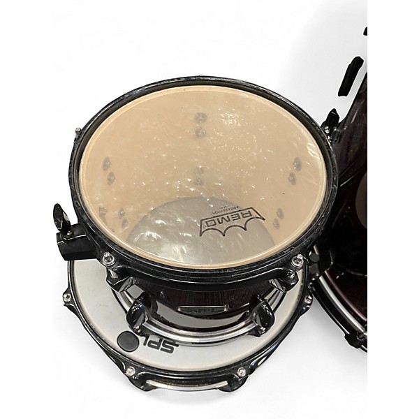 Used SPL 5 Piece Unity 5 piece Metallic Red Drum Kit