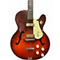 Vintage 1960s Harmony rocket Cherry Sunburst Hollow Body Electric Guitar
