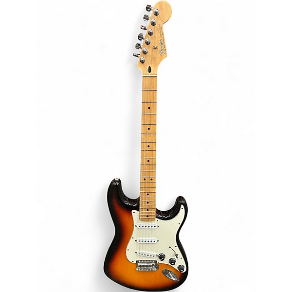 Used Fender Standard Stratocaster Sunburst Solid Body Electric Guitar
