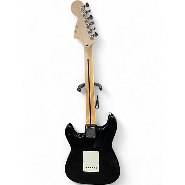 Used 2002 Squier 20TH ANNIVERSARY AFFINITY STRATOCASTER Black Solid Body Electric Guitar