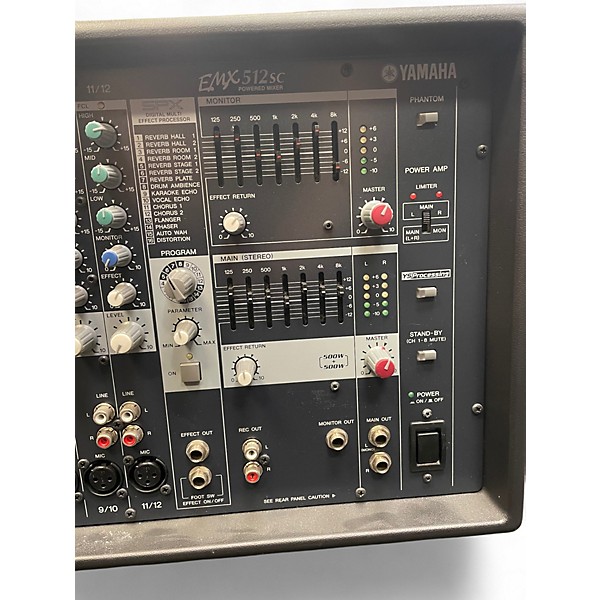 Used Yamaha EMX512SC Powered Mixer