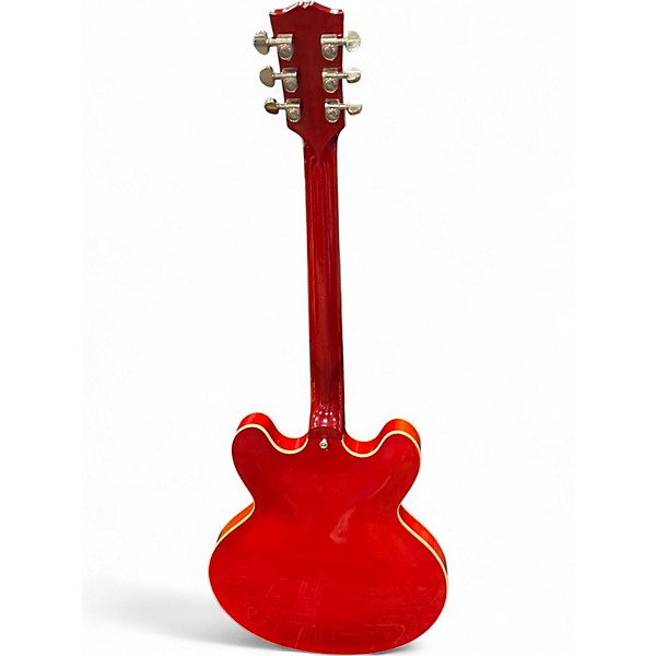 Used Gibson ES335 Cherry Hollow Body Electric Guitar