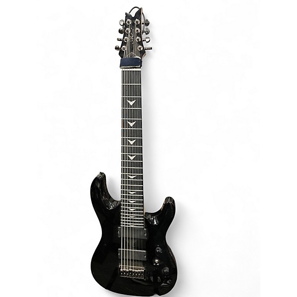 Used Artist Indominus 8 Black Solid Body Electric Guitar
