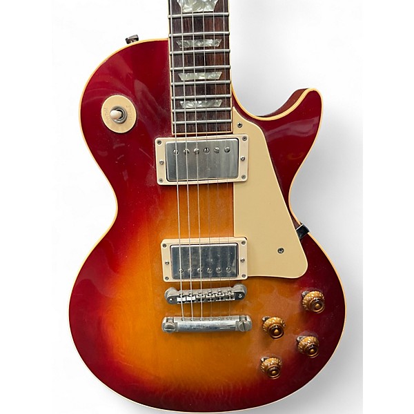 Vintage 1985 Gibson Les Paul Standard Sunburst Solid Body Electric Guitar