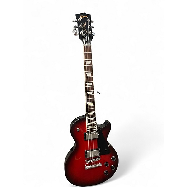 Used 2019 Gibson LES PAUL STUDIO BLACK CHERRY BURST Solid Body Electric Guitar