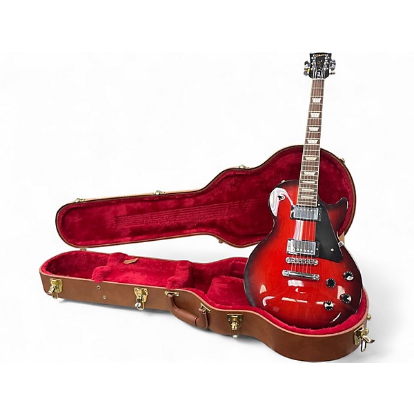 Used 2019 Gibson LES PAUL STUDIO BLACK CHERRY BURST Solid Body Electric Guitar