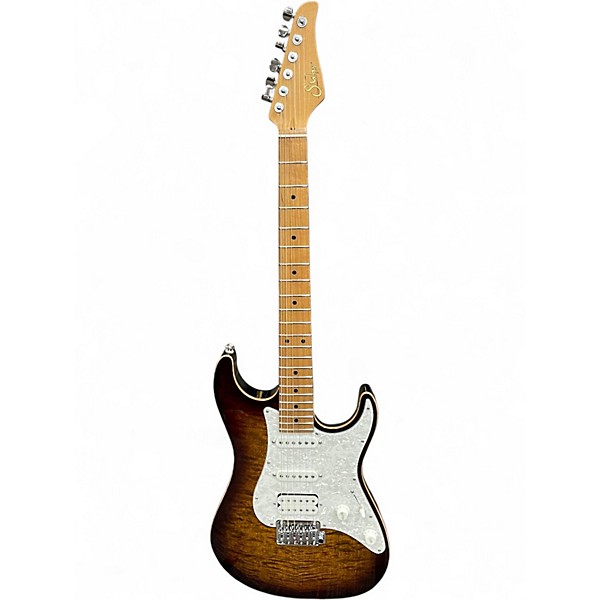 Used Suhr Standard Plus HSS Bengal Burst Solid Body Electric Guitar