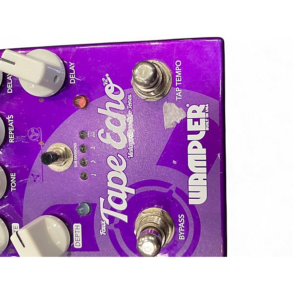 Used Wampler Faux Tape Echo Delay Effect Pedal