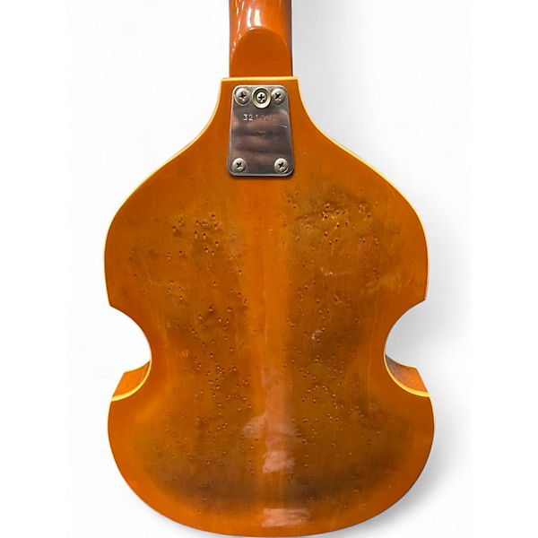 Vintage 1960s EKO Model 995 Violin Bass Natural Electric Bass Guitar