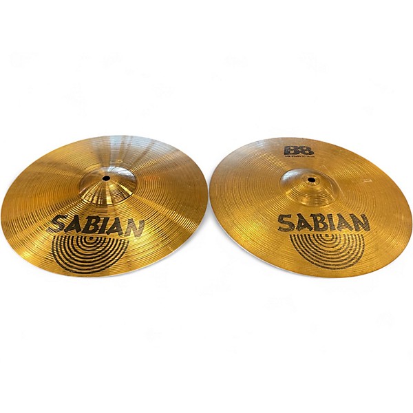 Used SABIAN 14in B8 Hi Hat Pair Cymbal