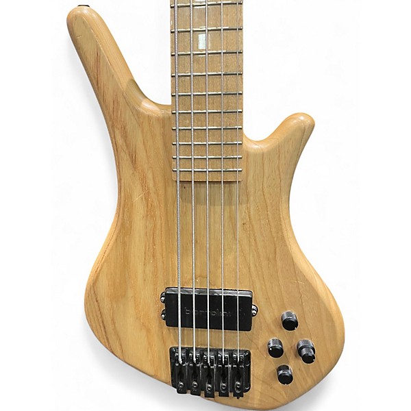 Used Dean Slashhammer Natural Electric Bass Guitar
