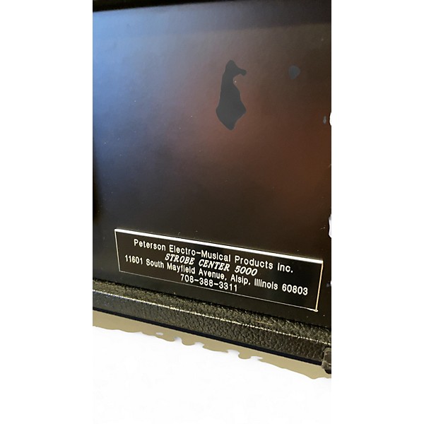 Used Peterson Strobe Center 5000 Tuner Pedal