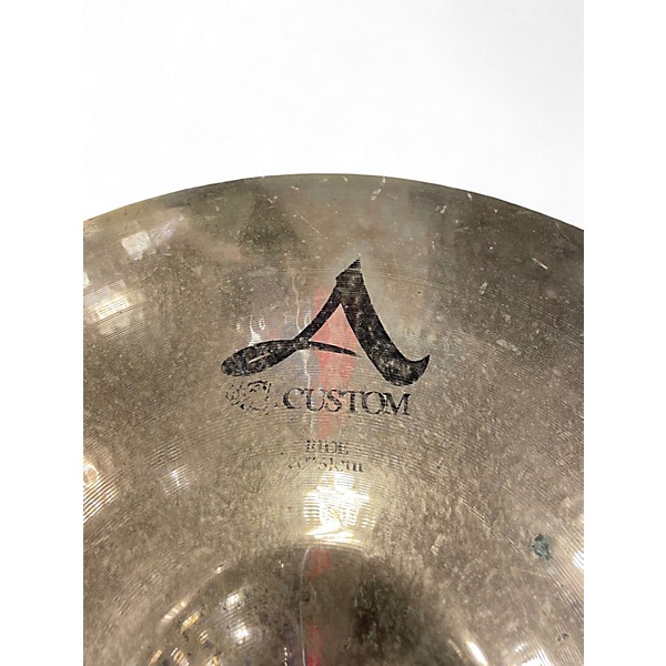 Used Zildjian 20in A Custom Ride Cymbal