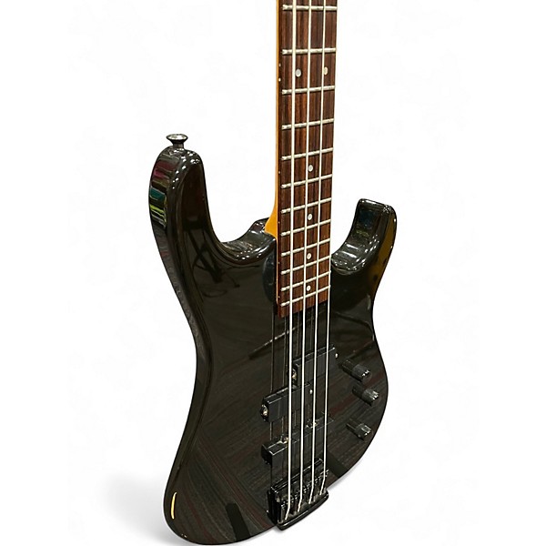 Used 1992 Hamer Chaparral Black Electric Bass Guitar