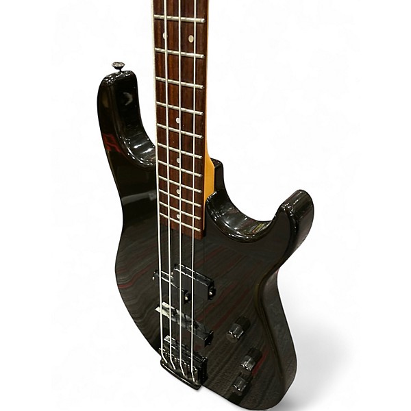 Used 1992 Hamer Chaparral Black Electric Bass Guitar