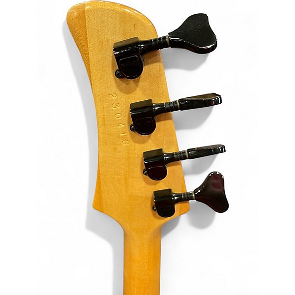 Used 1992 Hamer Chaparral Black Electric Bass Guitar