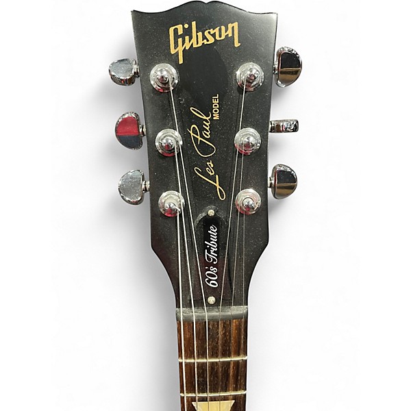 Used Gibson Les Paul 60s Tribute Tobacco Burst Solid Body Electric Guitar