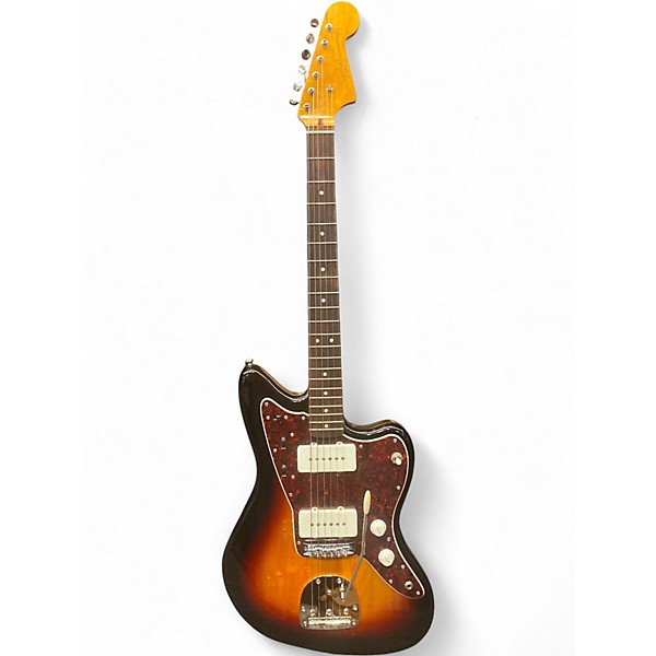 Used Squier Contemporary Jazzmaster 2 Color Sunburst Solid Body Electric Guitar